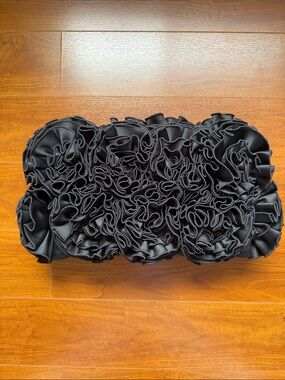 FANCi CLUB Black Ruffle Embellishment Skirt